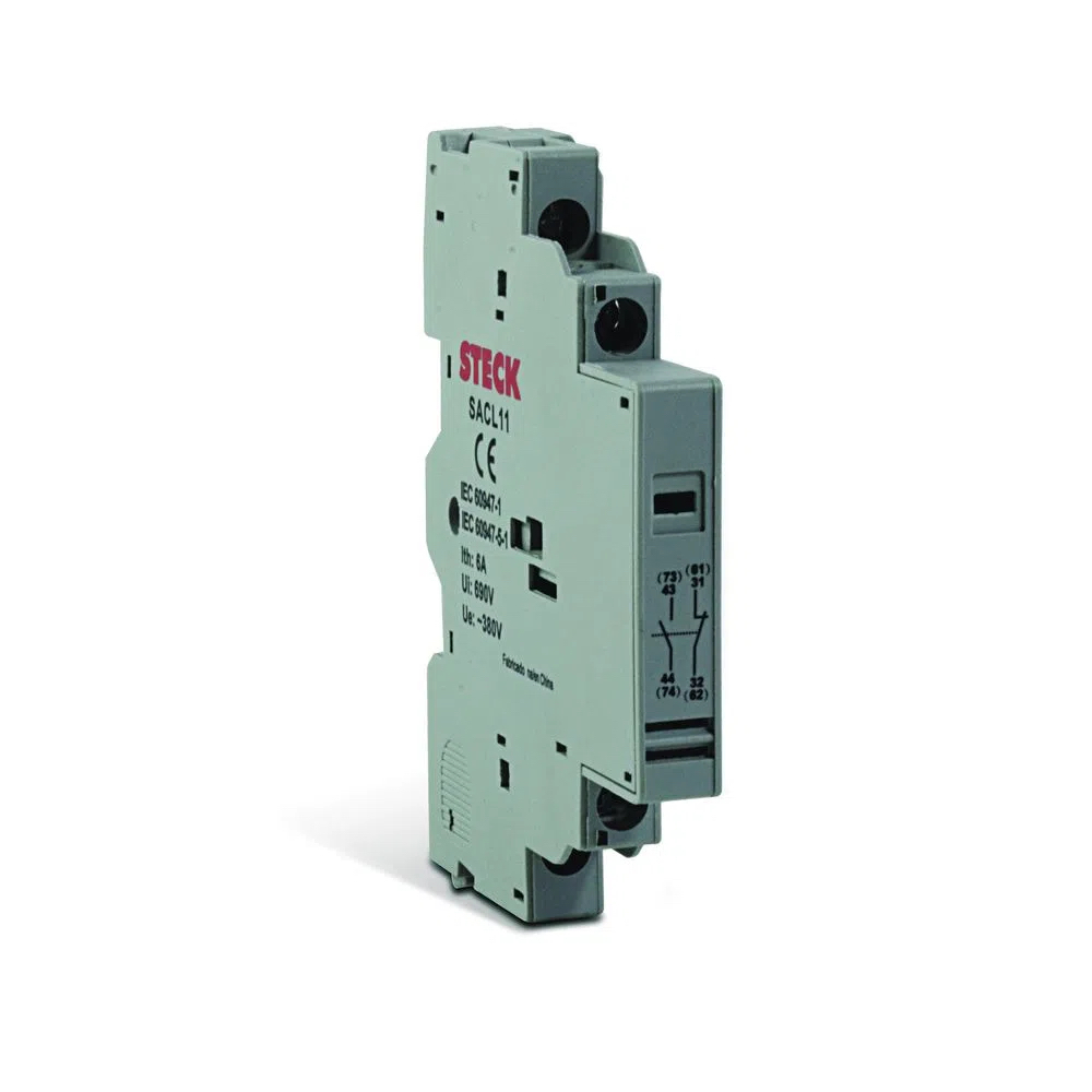 CONTACTO AUXILIAR LATERAL 1NA+1NC P/GUARDAMOTOR FRAME 32 STECK